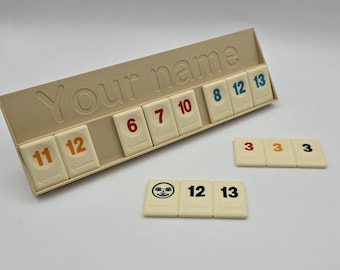 Handmade 3D Printed Tile Sign – Perfect for Board Games!