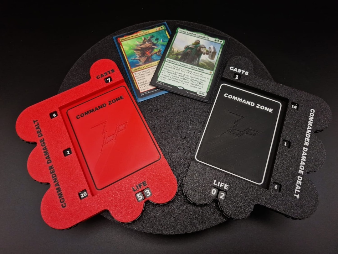 Command Zone / Commander Tray for Magic the Gathering - Etsy