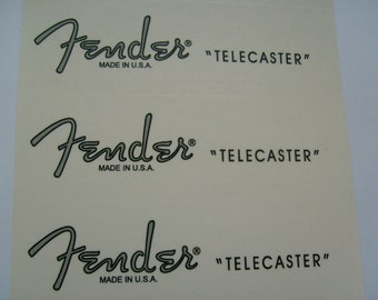 Perfect Telecaster Decals Waterslide for your restoration guitar