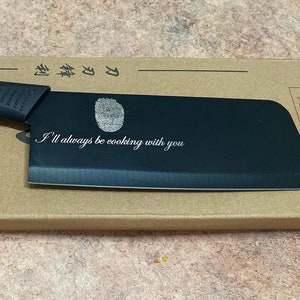 Personalized Knives Household Kitchen Knife & Sheath, Stainless Steel Ultra Sharp Slicing Knife, Meat Cleaver-Custom Gifts For Men Women