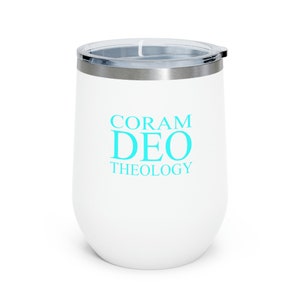 CoremDEO Theology Vaso aislado de 12 oz