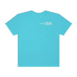 CoramDEO - Christian - Unisex Garment-Dyed T-shirt   Soft Cotton T-shirt for Men and Women