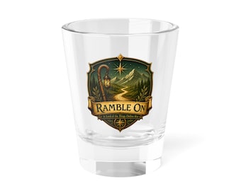 Ramble On Shot Glass / bicchierino da 45 ml per whisky