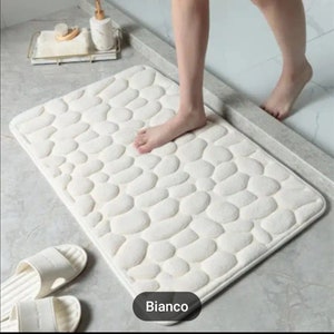 Alfombra de baño de diatomita, alfombra de baño absorbente, alfombra de baño  de diatomita, 35 x 45