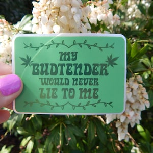 My Budtender sticker