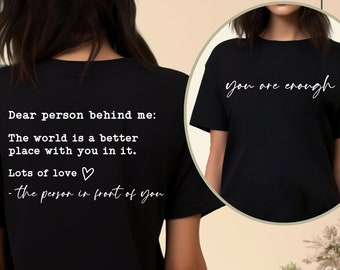 You Matter Svg, Dear Person Behind Me Svg You Are Amazing Beautiful and Assez Svg inspirant Svg Pocket Design Files Svg Png Eps