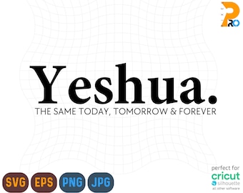 Yeshua Svg, Christian T-Shirt Svg, Christian Png, Yeshua Png, Faith Svg, Christian Shirt Svg, Jesus Shirt Svg