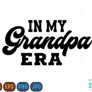 Dans mon grand-père Era Svg, Png, grand-père Era Svg, grand-père Png, grand-père Svg, grand-père chemise Design, cadeau pour grand-père, drôle grand-père Svg, rétro Svg