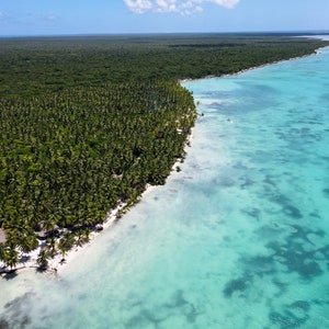 Saona island in Dominican Republic