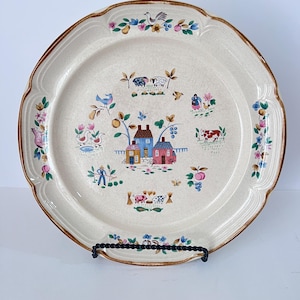 HEARTLAND by International China 12” stoneware platter