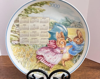 Peter Rabbit Birthday Plate 1997 - Etsy