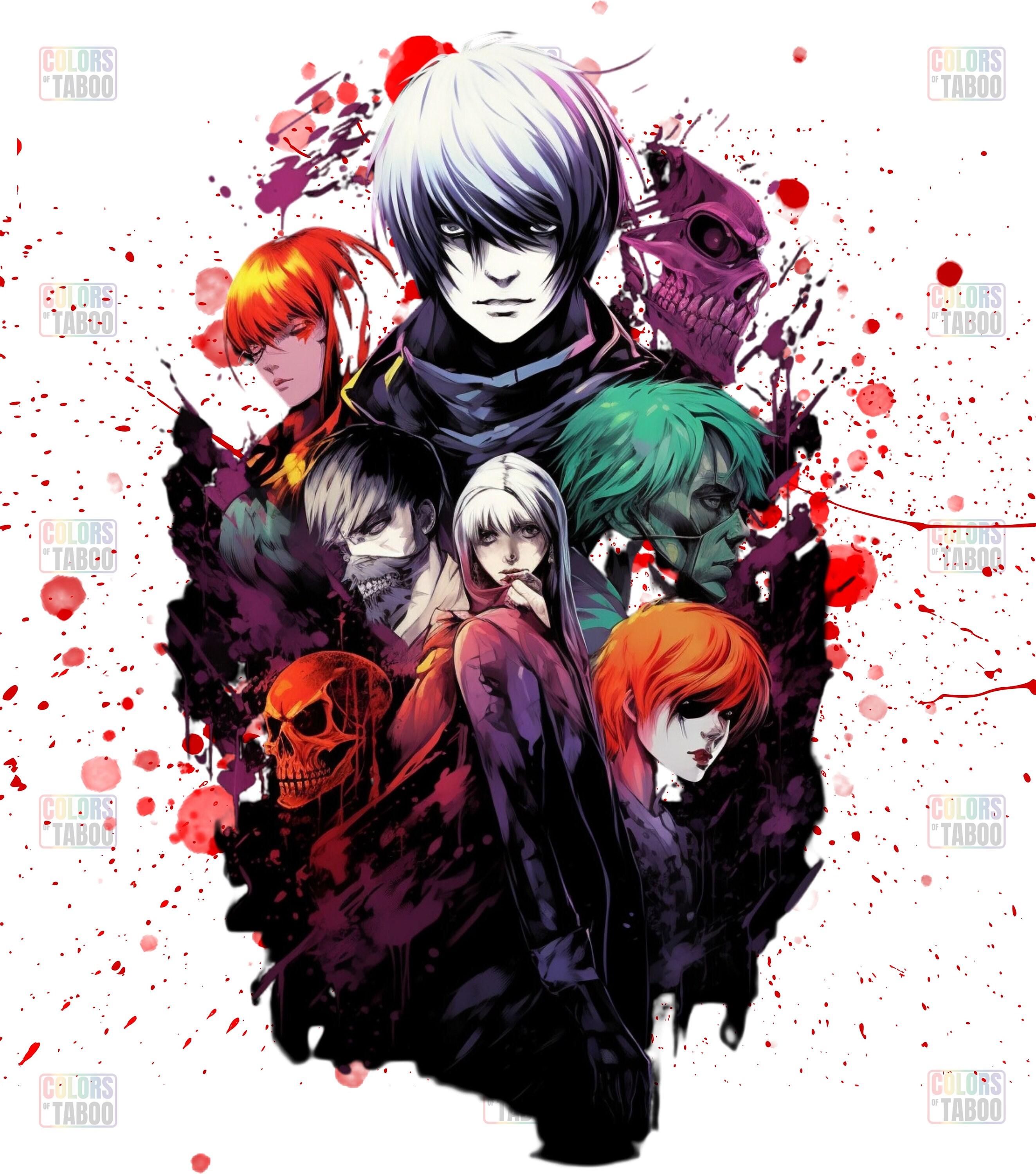 Love Tokyo Ghoul Ken Art Anime Manga For Fans by Anime Art