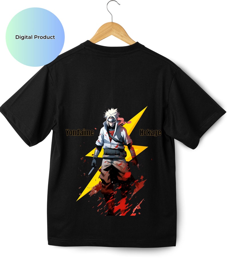 Yondaime Hokage Minato Namikaze Anime Shirt Svg Png Pdf - Etsy