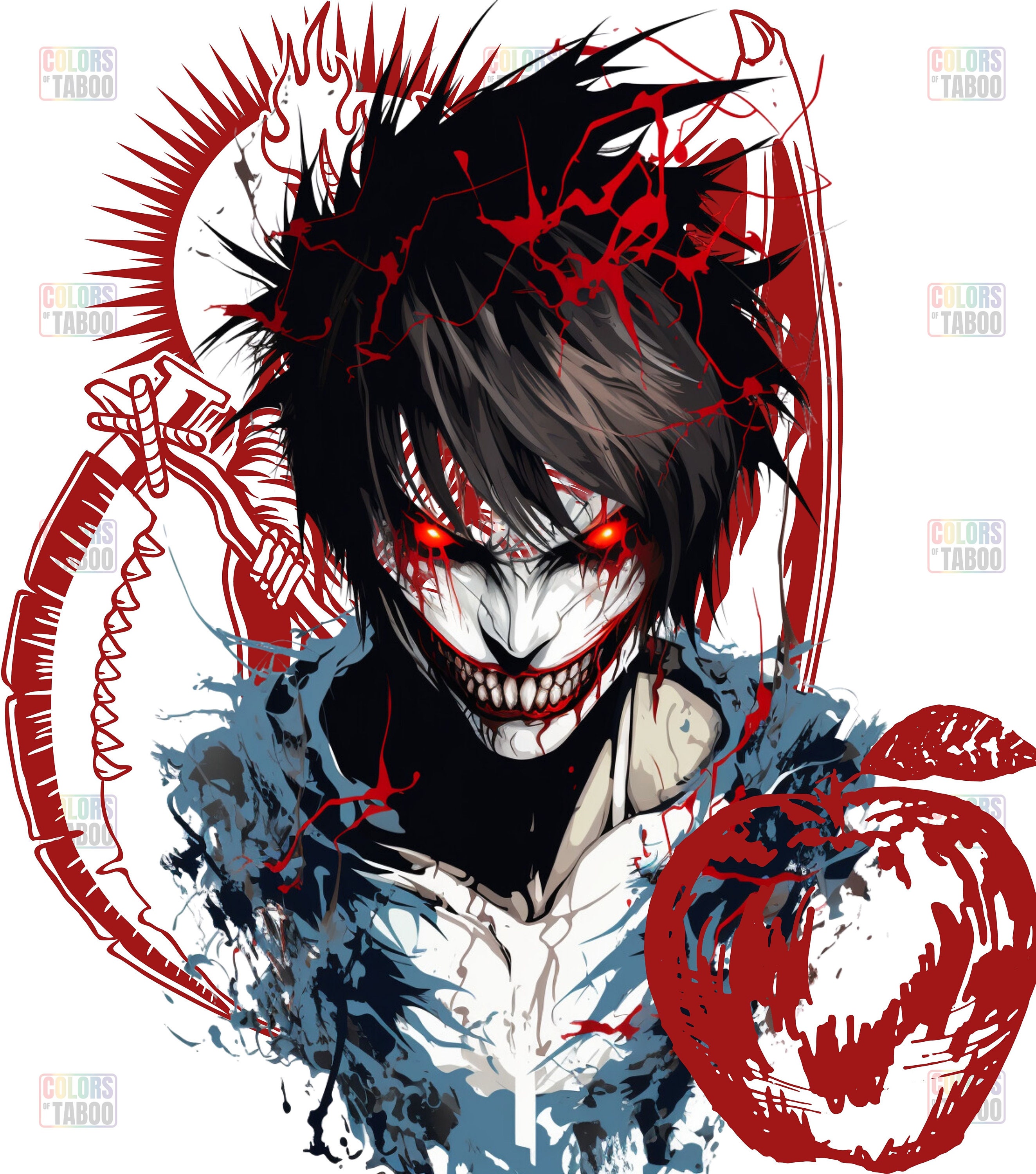 Isaac Zack Foster - Angels of Death, Anime Shirt - Angels Of Death Anime -  Sticker