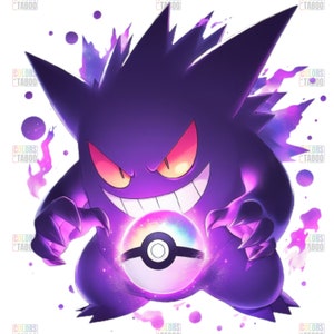 Gengar Vmax Alt Art Shadowbox I made : r/Pokemonart