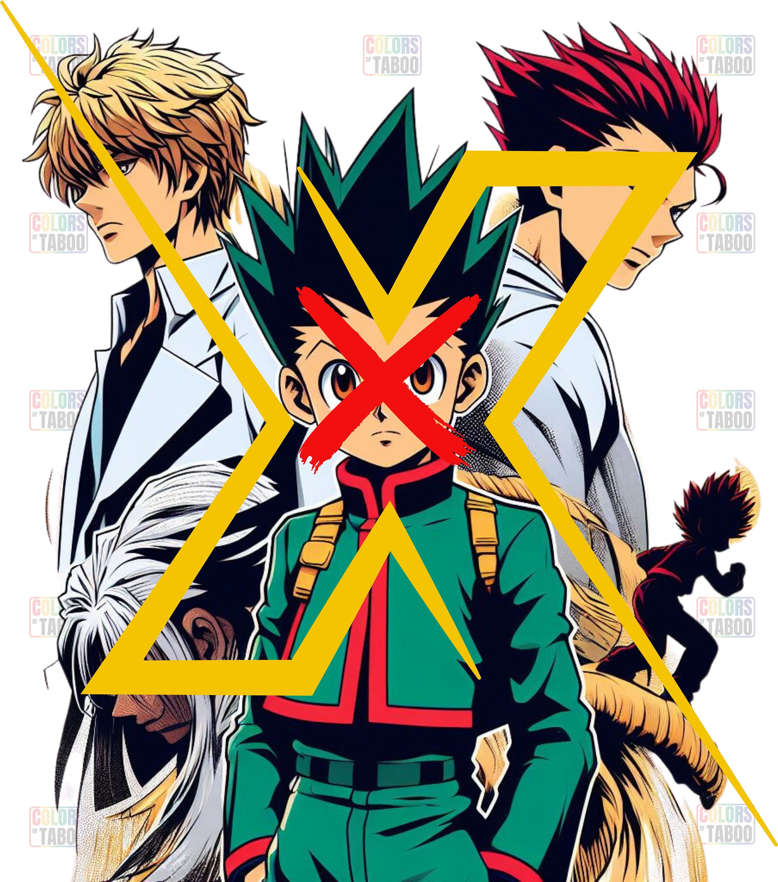 Hunter x Hunter Gon Freecss Anime Character Poster - Owl Fashion Shop