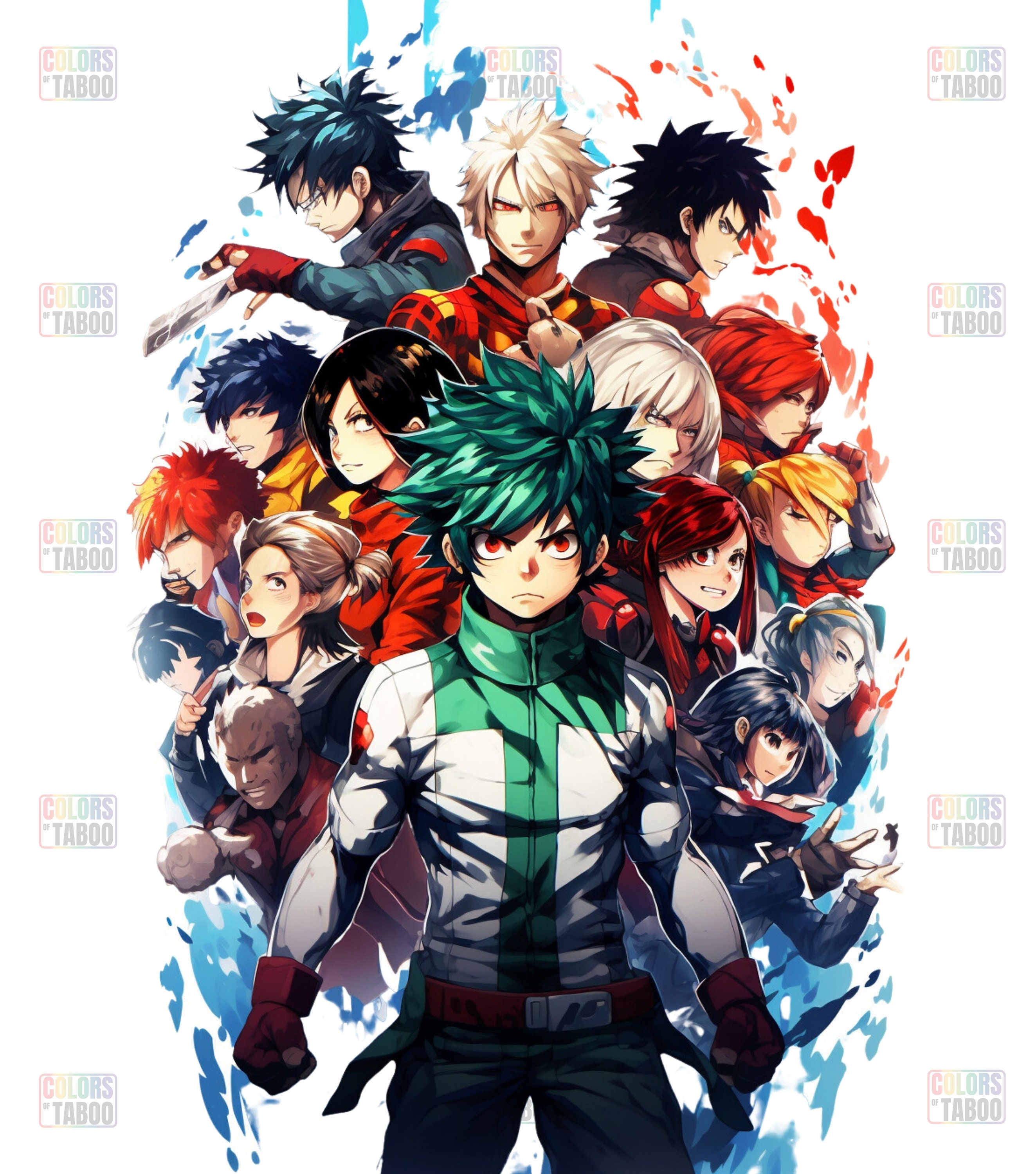 Calendario 2022-Boku no hero academia.  Anime printables, Cool anime  wallpapers, Anime fight