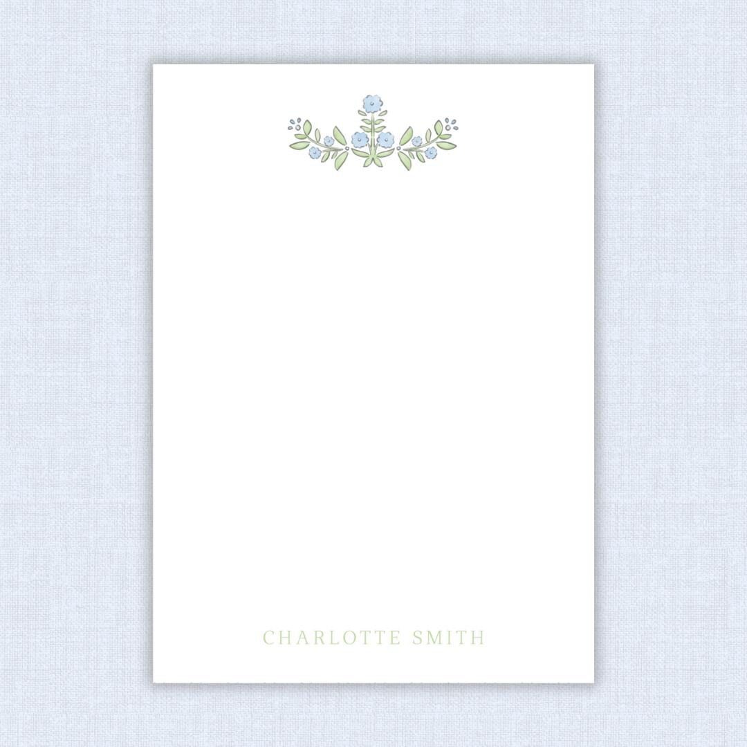 Floral Personalized Notepad | 5x7 Notepad - Etsy