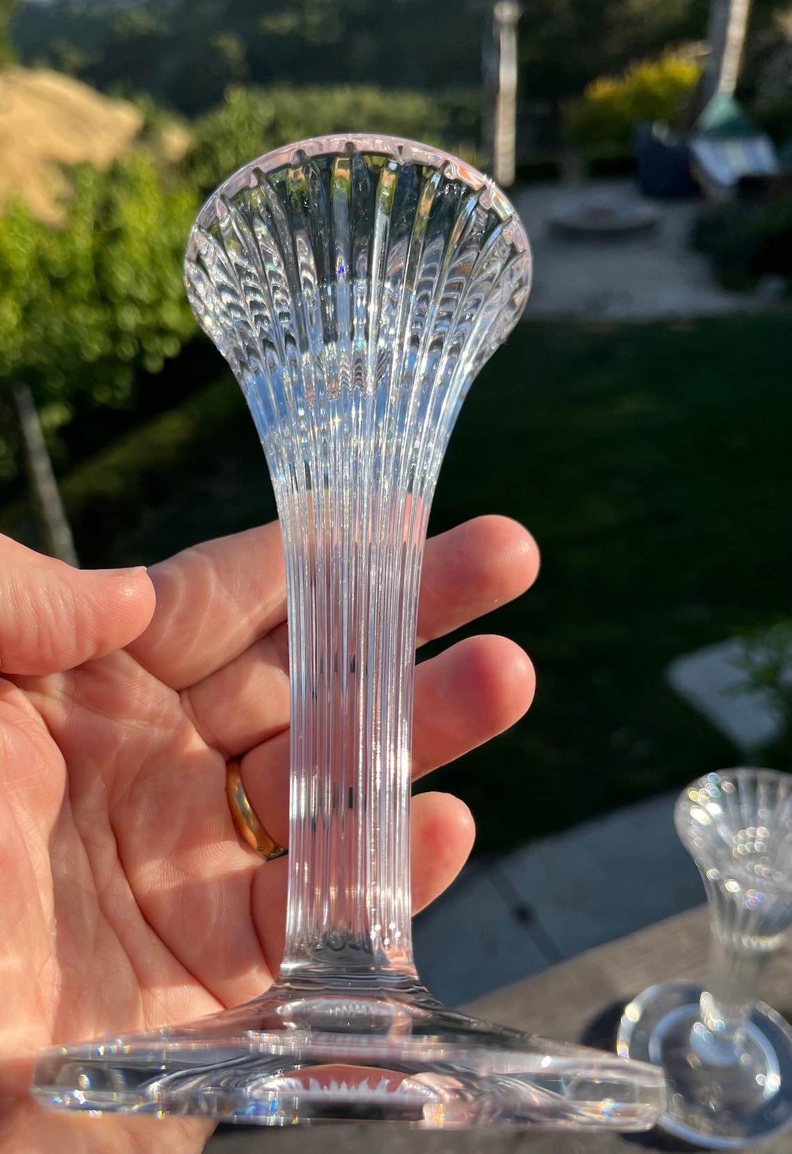 Waterford Crystal Candle Sticks marquis Etsy