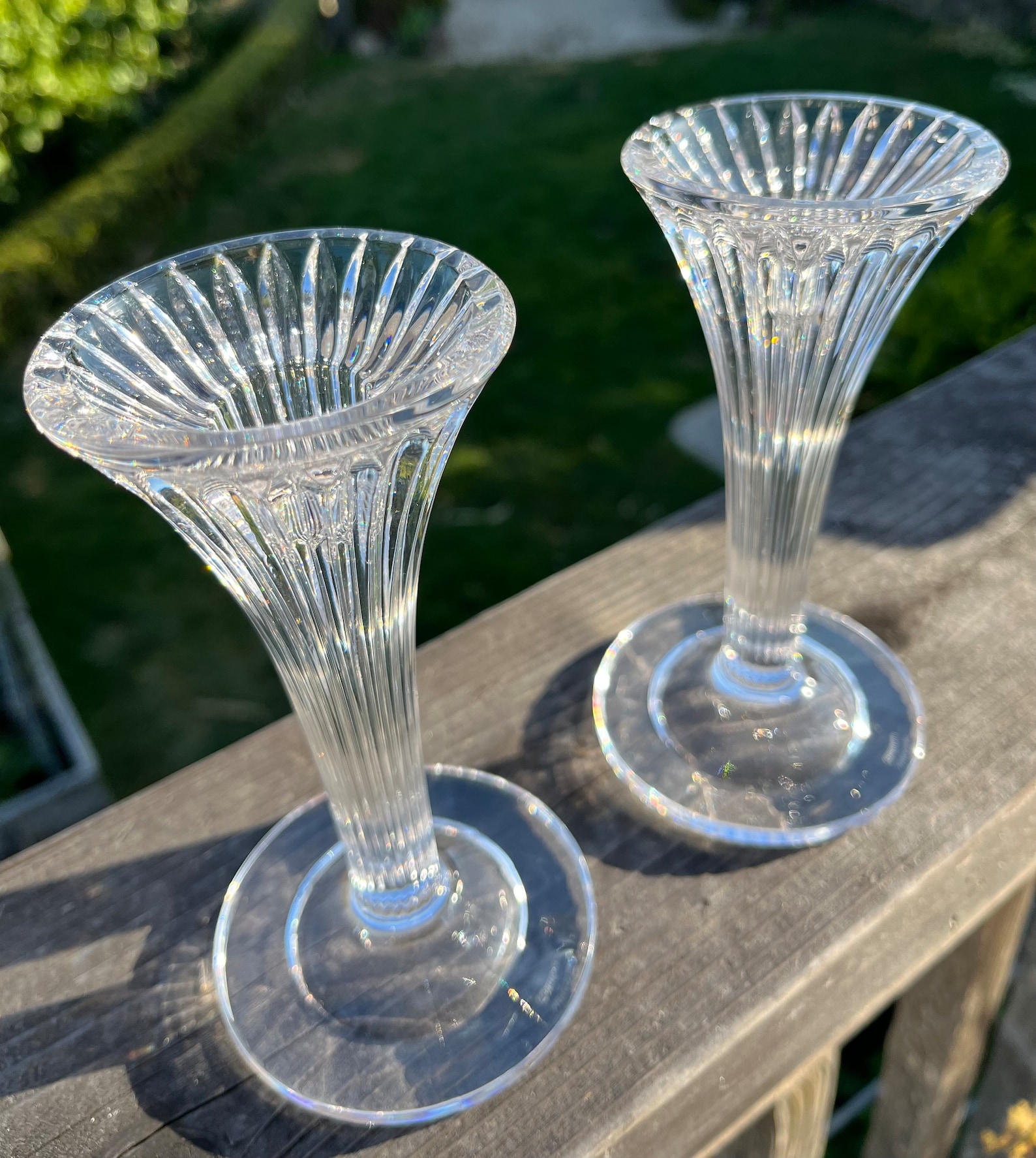 Waterford Crystal Candle Sticks marquis Etsy