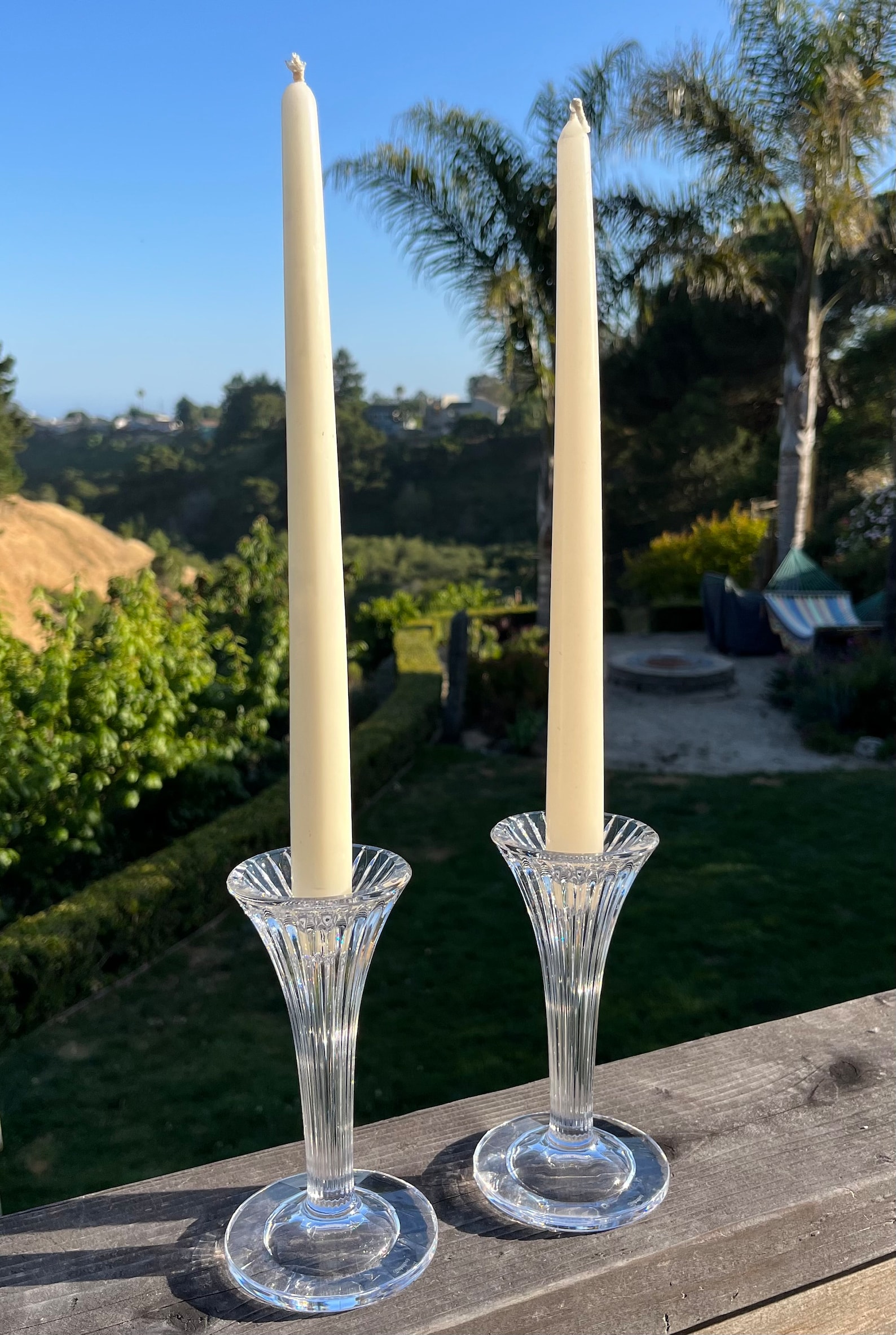 Waterford Crystal Candle Sticks marquis Etsy