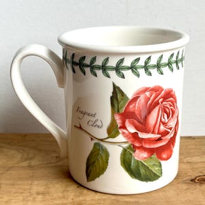 Portmeirion Botanic Roses Breakfast Mug Fragrant Cloud