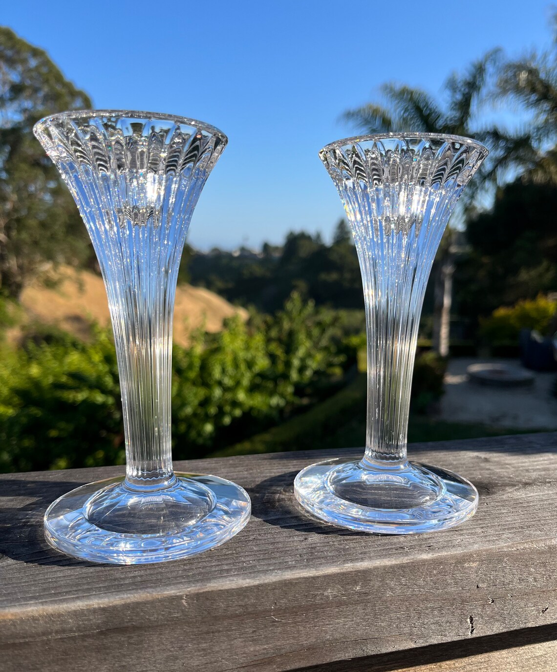 Waterford Crystal Candle Sticks marquis Etsy