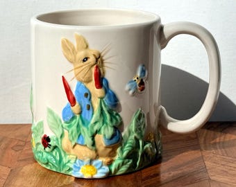 Williams Sonoma Peter Rabbit Mug Beatrix Potter 3D Design 2026