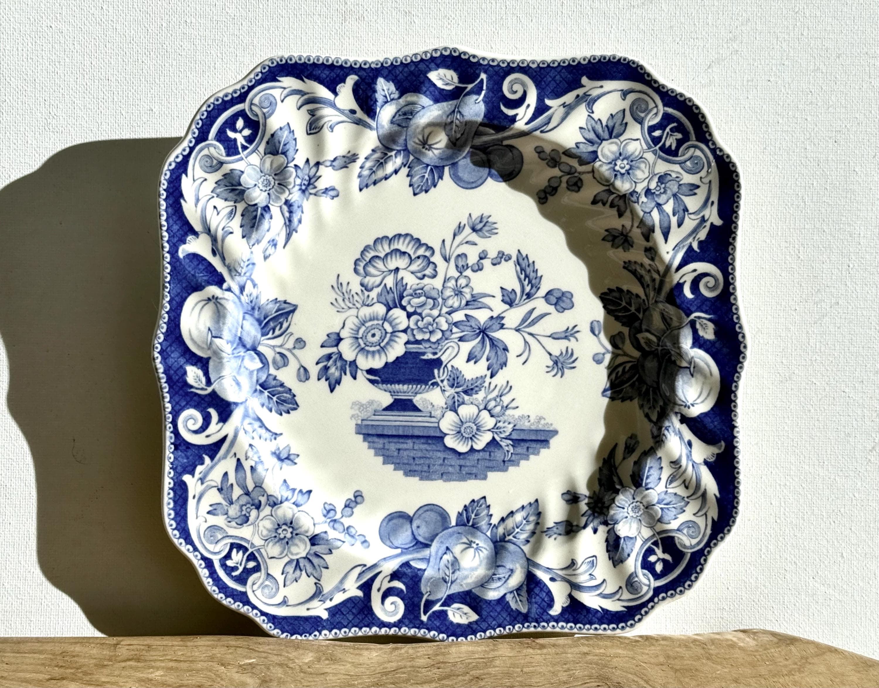 Vintage Royal Doulton Square Plates - Etsy