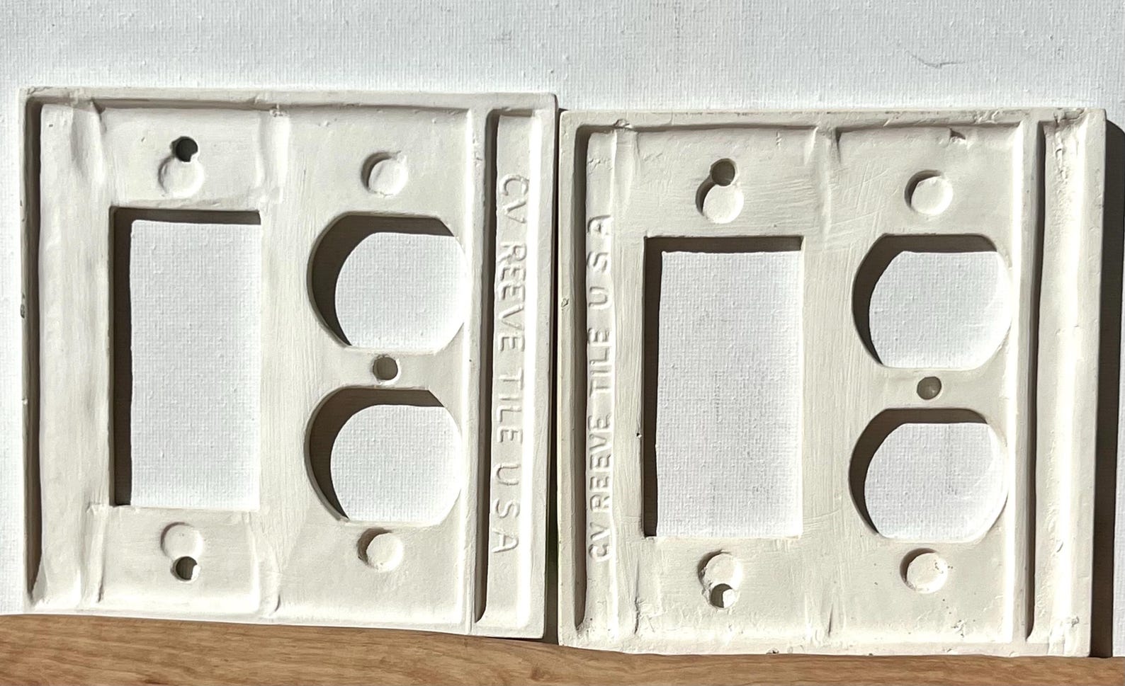 Tile Switch Hand Painted Ceramic Reeve Tile Switch and Outlet Plate Covers in ...