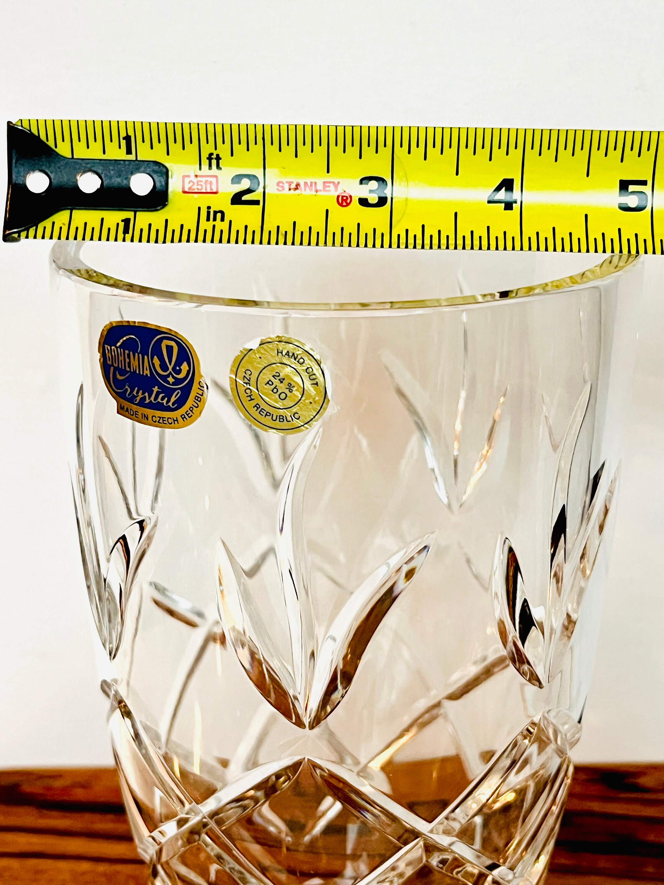 BOHEMIA HAND CUT LEAD CRYSTAL デキャンタ BOHEMIA HAND CUT LEAD CRYSTAL デキャンタ