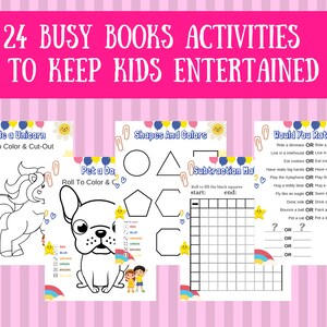 Printable Coloring Pages l Kids Activity Pages Bundle Pack l Todler Coloring Sheets l Kids Printables l Activity Books l Busy Books for Kids