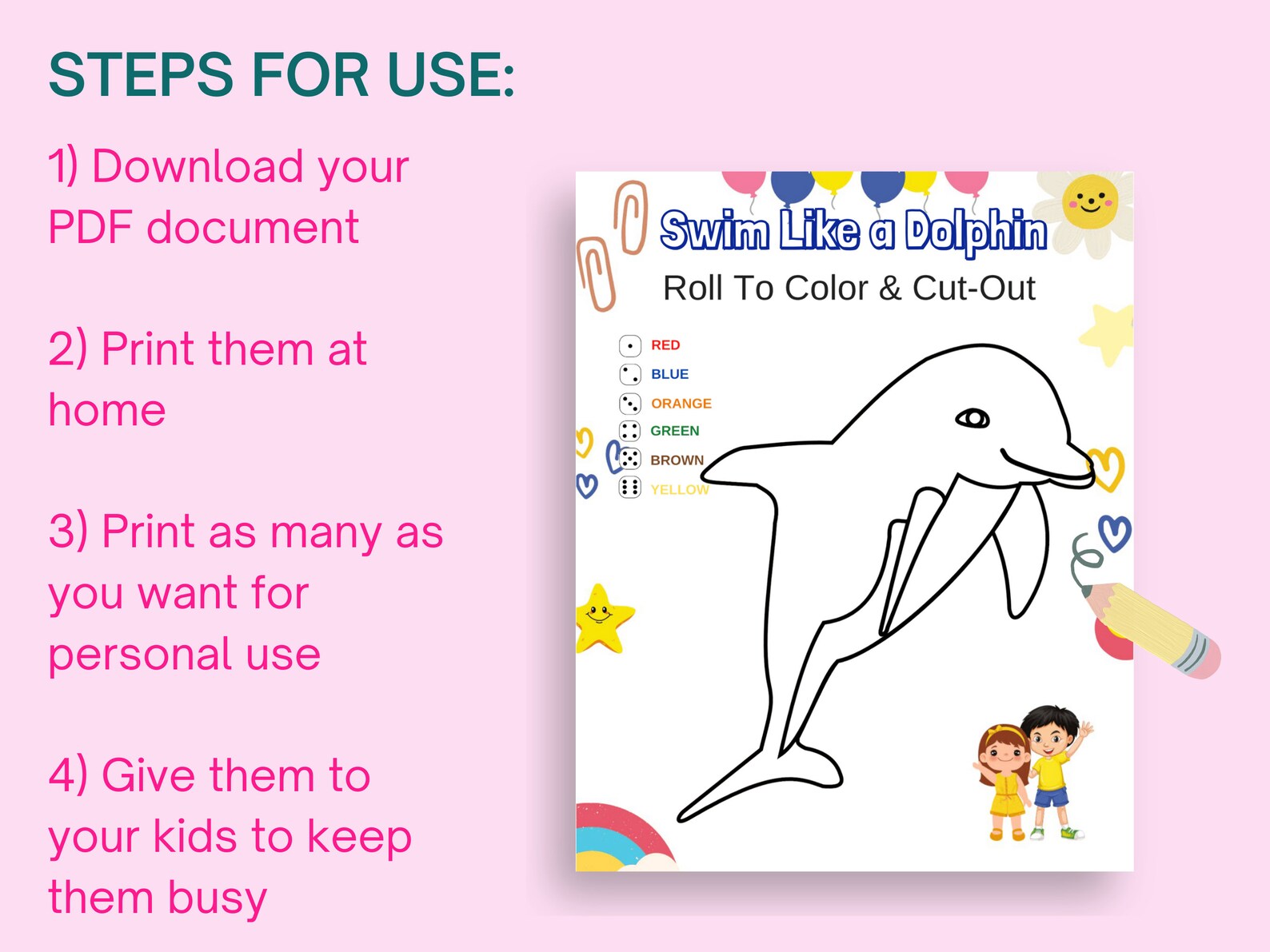 Printable Coloring Pages L Kids Activity Pages Bundle Pack L - Etsy