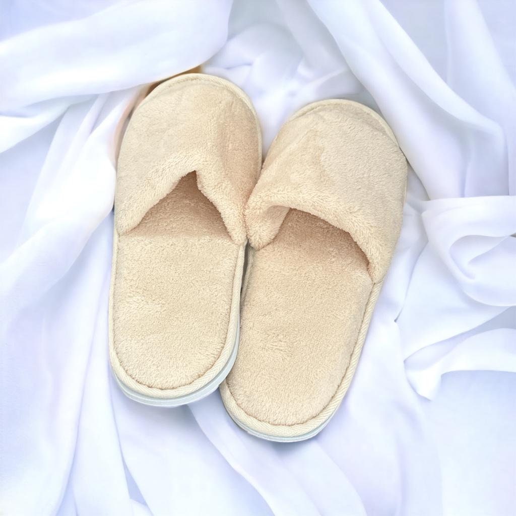 10 paires chaussons en lin Hôtel Travel Spa Pantoufles jetables Unisexe