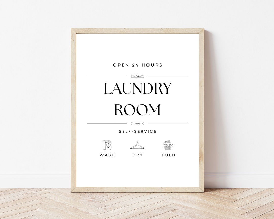 Laundry Room Prints | Laundry Room Decor | Laundry Room Art | Modern ...