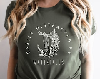 Hiking shirt, camping shirt, gift for hiker, adventure shirt, gift for camper, hiking shirt for women, travel shirt, camp hiker shirt