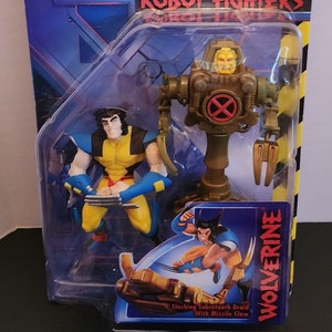 1997 Toy Biz X-Men Robot Fighters Wolverine Action Figure New Sealed Package