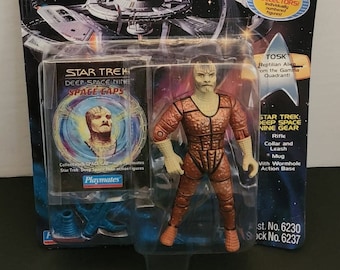 1995 Playmates Toys Star Trek Deep Space Nine Tosk Action Figure New Sealed Package