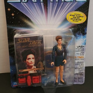 1995 Playmates Toys Star Trek Vash Action Figure New Sealed Package