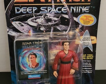 1995 Playmates Toys Star Trek Deep Space Nine Vedek Bareil Action Figure New Sealed Package