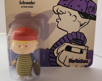 Super7 Peanuts Schroeder Reaction Figure Nuovo Sigillato Schulz Charlie Brown