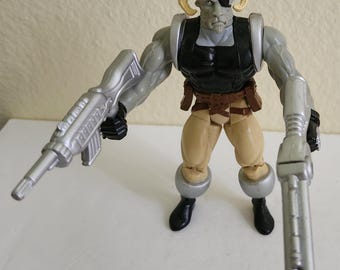 1994 Toy Biz X-men X-Force Quark Actionfigur Komplett Sehr Schön