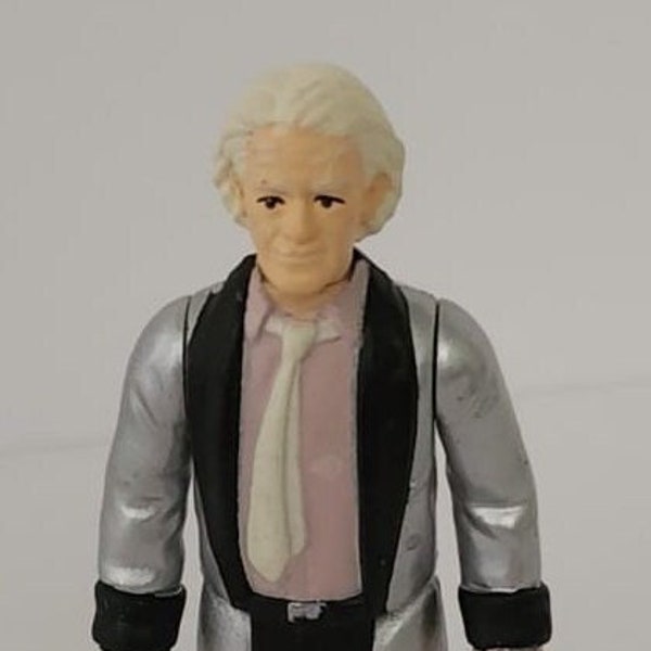 Back To The Future 1950s Doc Brown Reaction Figure Good Condition