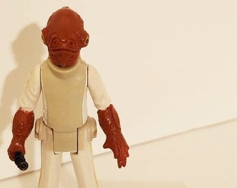 1982 Kenner Star Wars Admiral Ackbar Action Figure Complete Nice Condition All Original Hong Kong