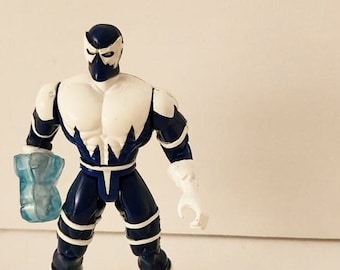 1995 Toy Biz Iron Man Blizzard Action Figure Complete Very Nice Condition