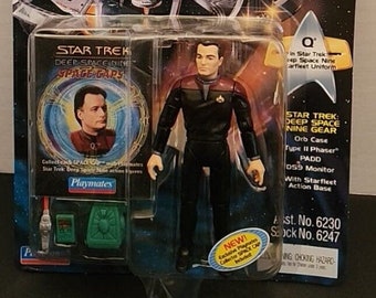 1994 Playmates Toys Star Trek Deep Space Nine Q Action Figure New Sealed Package