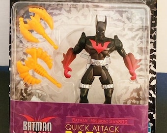 2000 Hasbro Mission Masters 3 Quick Attack Batman Action Figure New Sealed Package