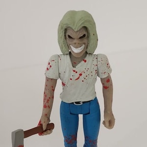 Iron Maiden Eddie Killers Blood Splatter Blind Box Reaktion Figur Guter Zustand