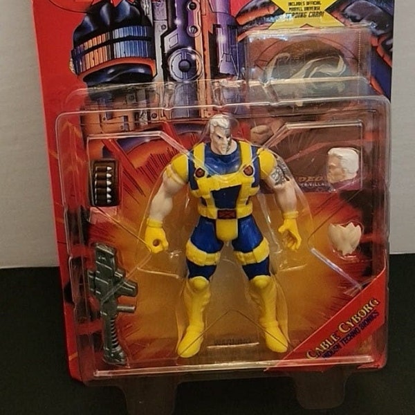 1995 Toy Biz X-men X-force Cyborg Cable Action Figure New Sealed Package