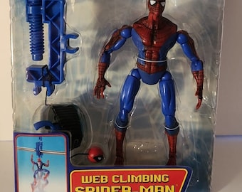 Toy Biz the Amazing Spider-man Web Climbing Spider-man Action